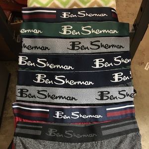 EIGHT Pairs Ben Sherman Boxer Briefs 32-34